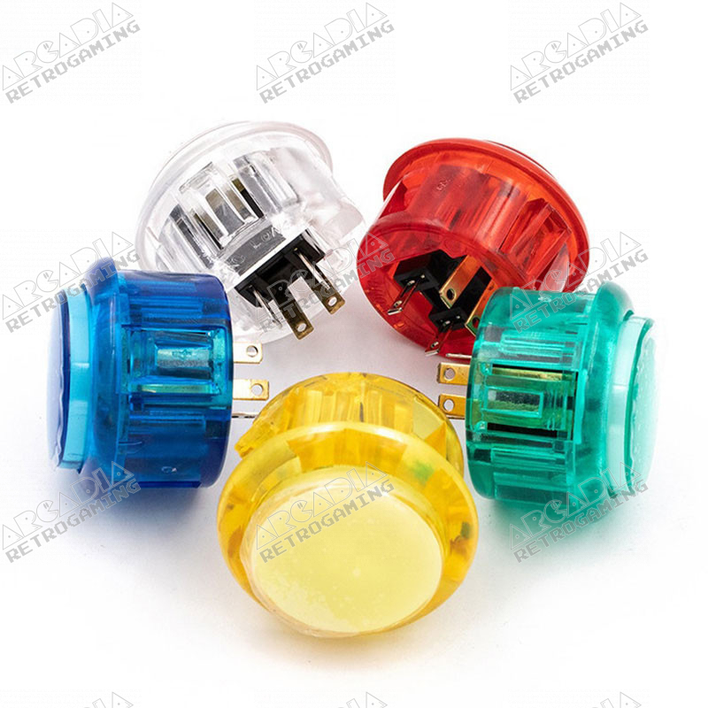 Bouton poussoir lumineux LED pour jeux d'arcade - ZERODIS - RE388 - 5